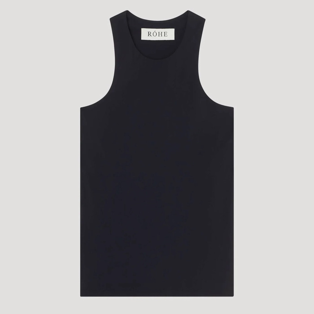 RÓHE Black Sleeveless Top
